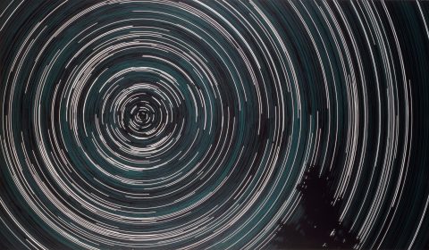 Sans titre, 1982, Jack Goldstein, Acrylique sur toile.