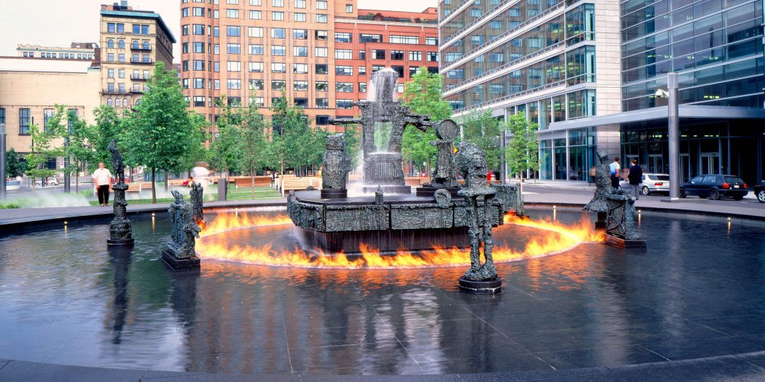 Reactivation of Jean-Paul Riopelle’s Sculpture La Joute on May 15