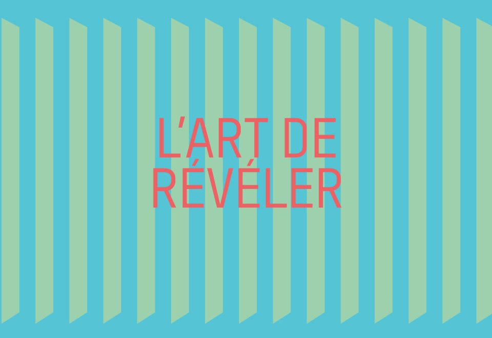 L'ART DE RÉVÉLER : OBJECTIF ATTEINT!