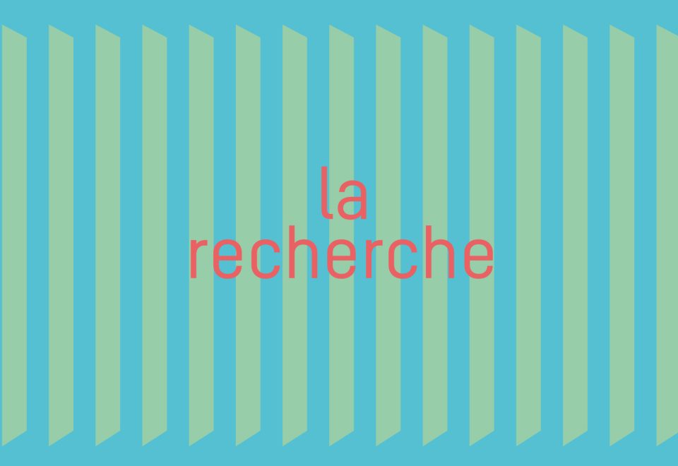 L'art de révéler : la recherche