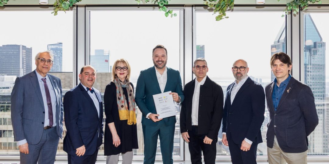 Official Signing of the First Collective Agreement Between Four Quebec Museums and Two Quebec Artists’ Associations