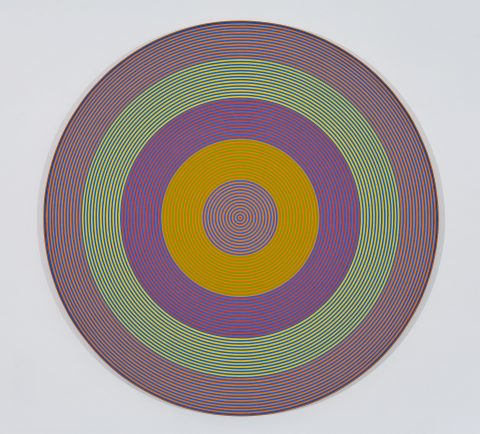 Gong 64, 1966, Acrylic on canvas.